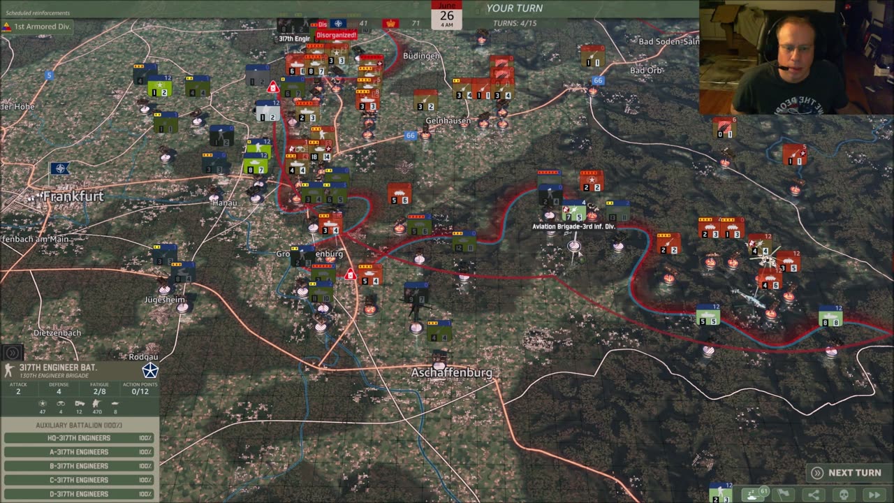 H66#18 The mighty 8th ID goes for the HQ kill