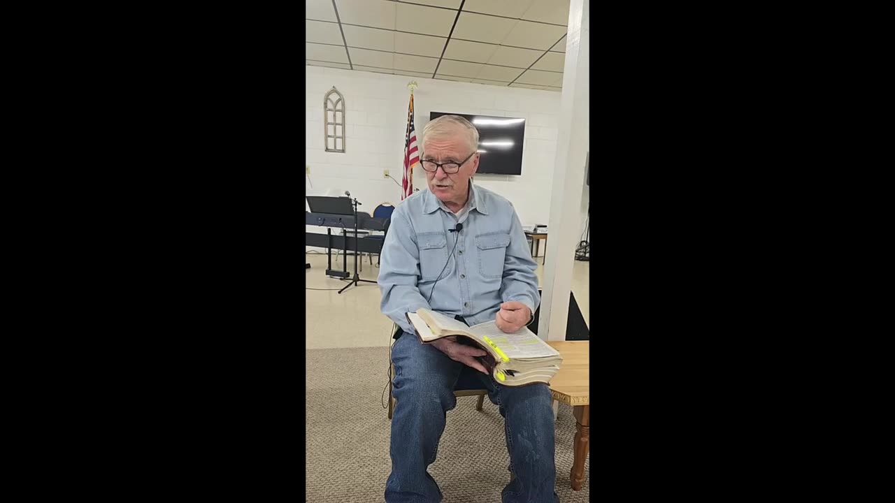 Ronnie Hale Bible Study Hebrew 3.April 1, 2025
