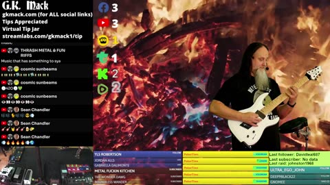 G.K. Mack Live Looping Jackassery & Rants MultiStream Saturdays #137 #Livelooping #Jackassery