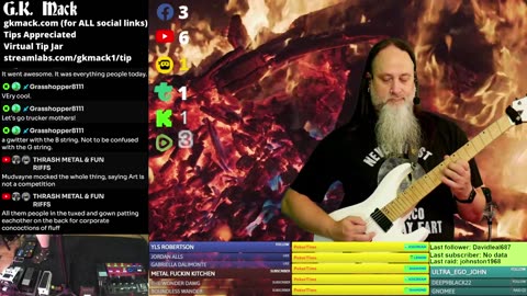 G.K. Mack Live Looping Jackassery & Rants MultiStream Saturdays #137 #Livelooping #Jackassery