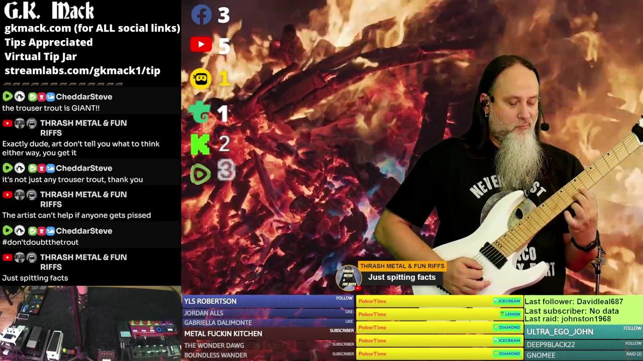 G.K. Mack Live Looping Jackassery & Rants MultiStream Saturdays #137 #Livelooping #Jackassery