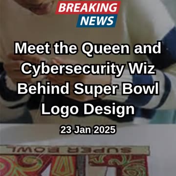 Meet the Queen and Cybersecurity Wiz Behind Super Bowl Logo Design