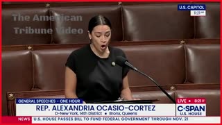 OC Insults Charlie Kirk’s Memory on the House Floor in Horrible Speech