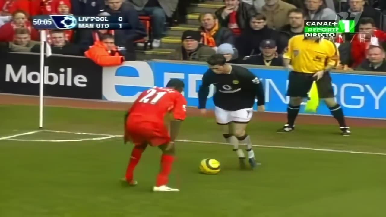 Young Ronaldo Dribbling And Skills