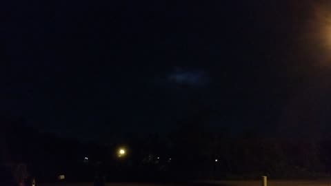 Heat lightning storm