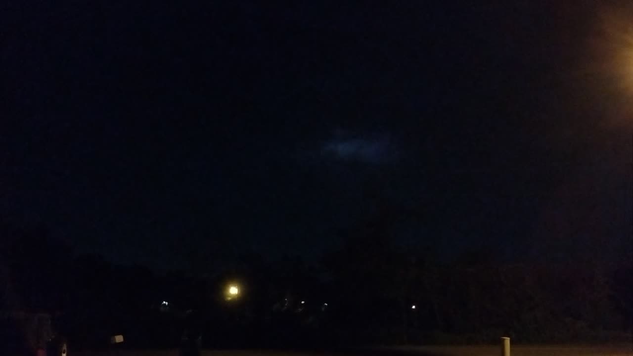 Heat lightning storm
