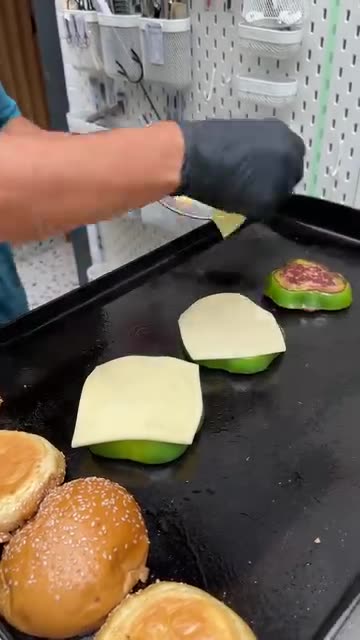 Capsicum - Bell Pepper BURGERS !! - Simple & Easy 5 Minute Recipes