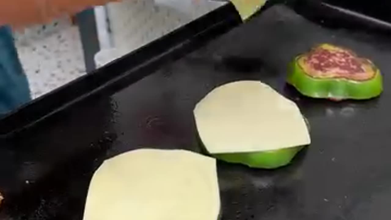 Capsicum - Bell Pepper BURGERS !! - Simple & Easy 5 Minute Recipes