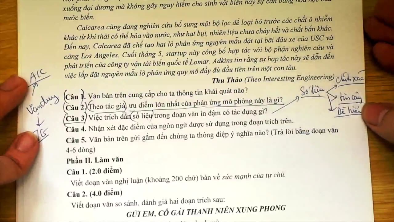 2.7 chữa đề số 7 sách 30 đề thi so sánh
