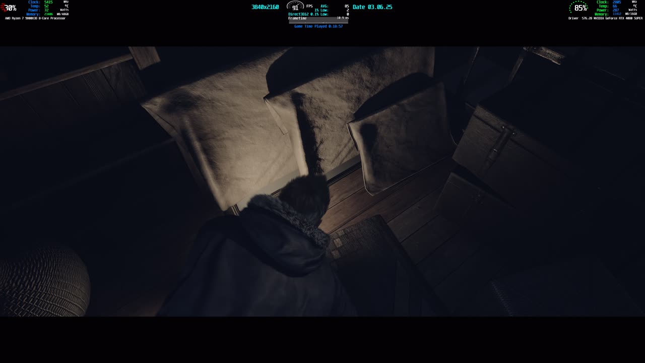 Until Dawn 4K Hdr Pc Gameplay 9800X3d Rtx 4080 Super