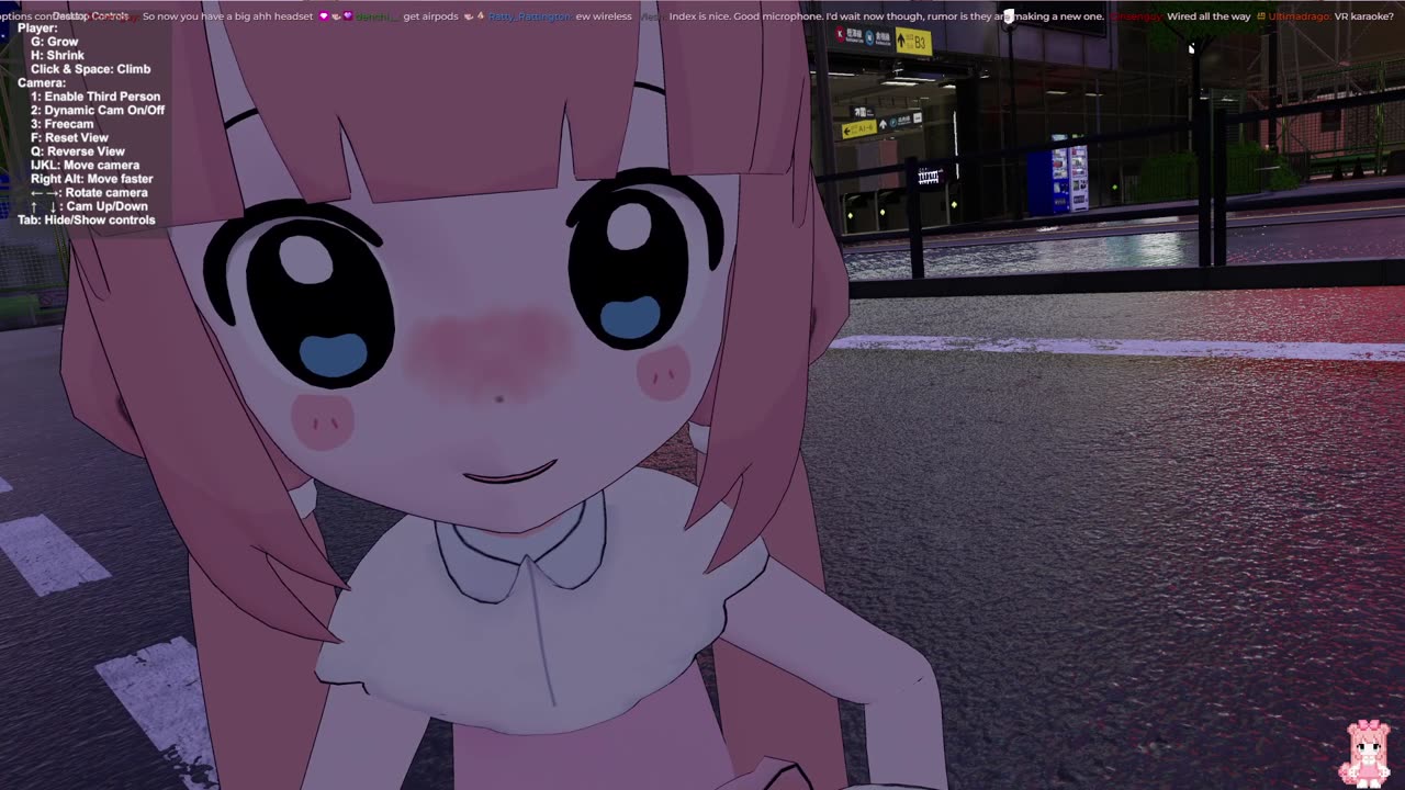 vrchat chilling and karaoke and stuff?! cheers! celebrating 20k yipee