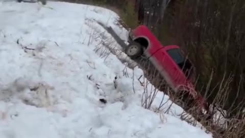 Snowy Off-Road Adventure! ❄️🚙 Conquering the Winter Trails