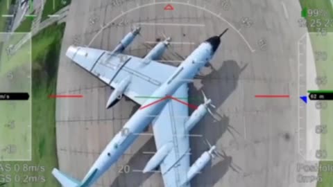 ✈️💥 Ukraine Russia War | Full Drone Attack Footage on Olenya Airbase | RCF