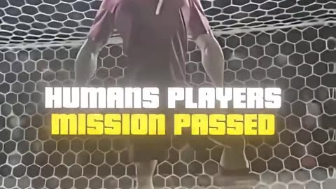 Ronaldo hits football goal
