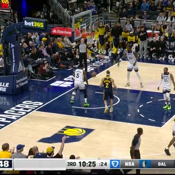 NBA Haliburton started the second half with EIGHT STRAIGHT POINTS 😮‍💨