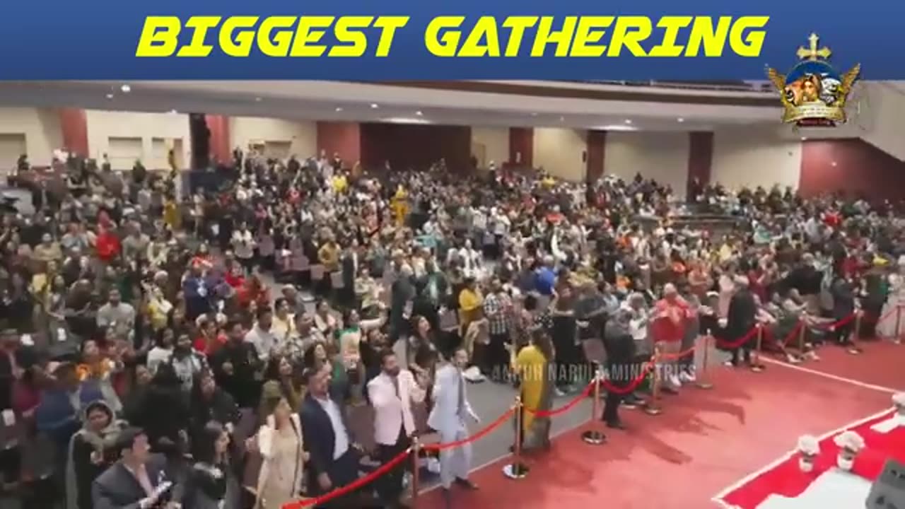 FULL OF FIRE NEW YORK CRUSADE DAY -1 _ NEW YORK CRUSADE 2023 _ Ankur Narula Ministries #video #viral