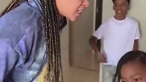 Momma said put the clothes in the dryer