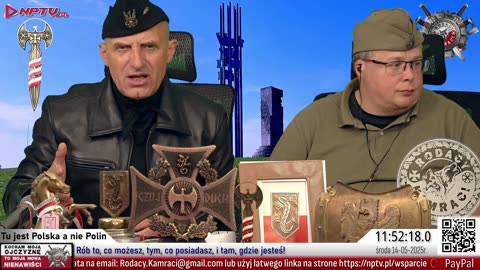Tu jest Polska a nie Polin. Śr. 14.5.2025r. W. Olszański, M. Osadowski Rodacy Kamraci NPTV.pl