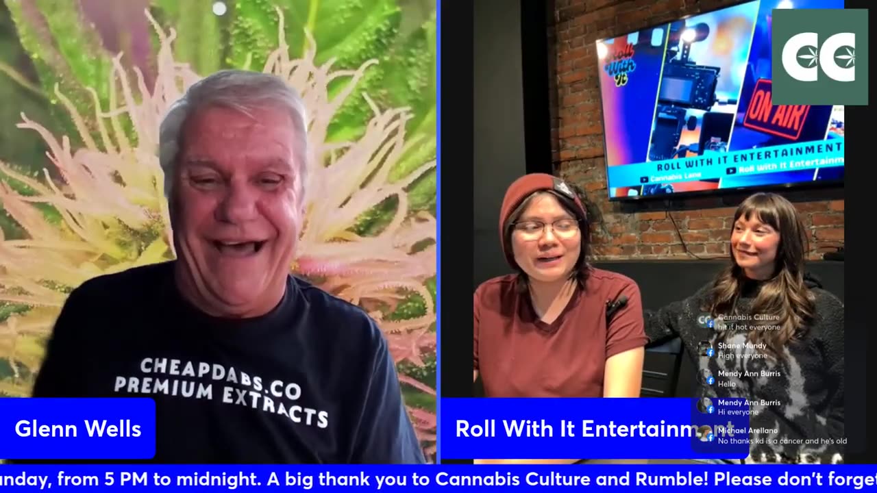 The THC Show with Glenn Wells – Brittney & Julie from Roll With It