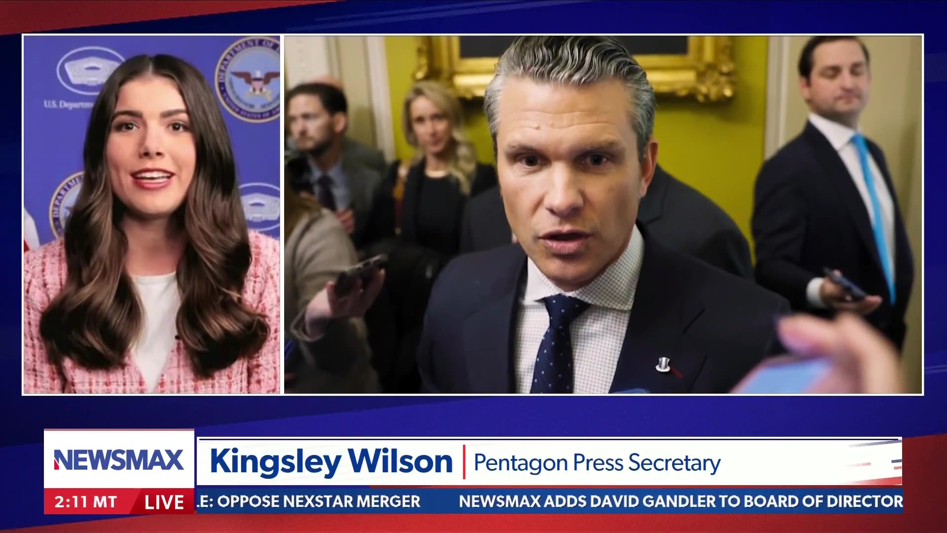 Leaking SecDef Hegseth details is a national security threat⚡ Kingsley Wilson