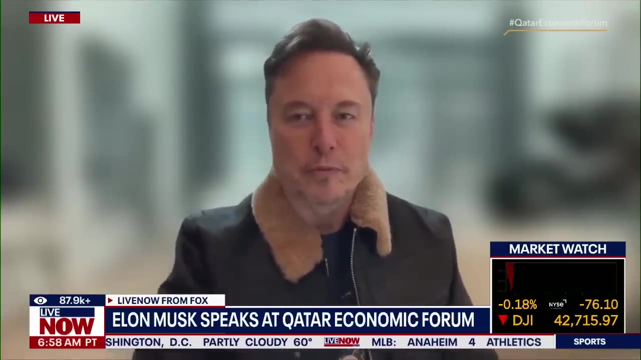Elon Musk on Tesla, future of AI & role in Trump admin.