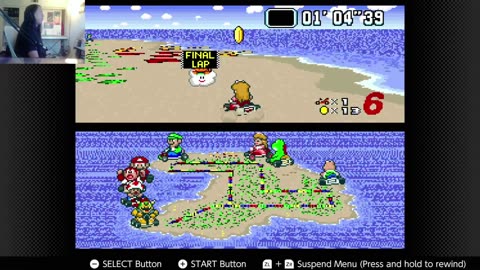 Mario Kart not World (SNES)