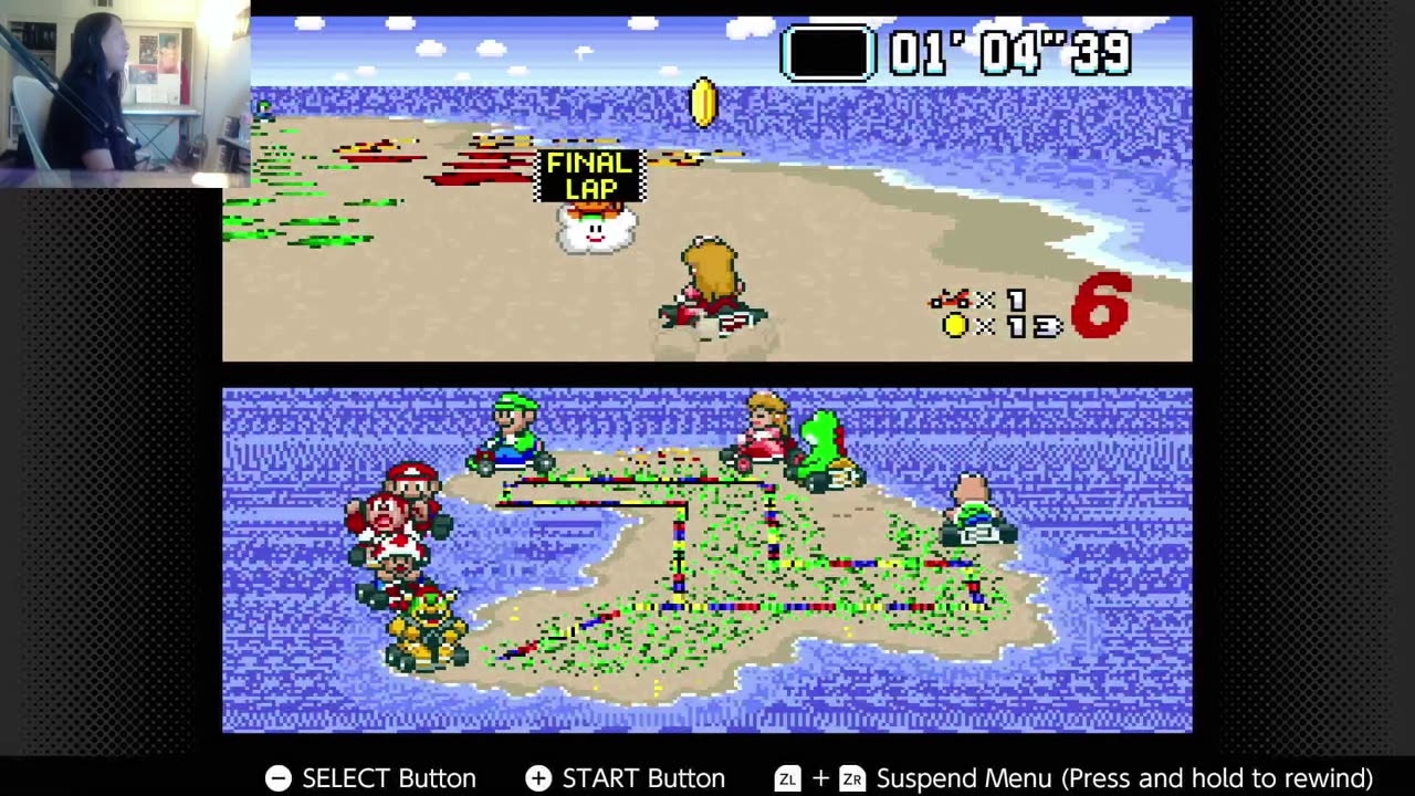 Mario Kart not World (SNES)