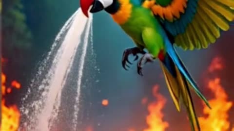 तोता और जंगल की आग #trending #moralstories #viralshort #tranding #viral #story #storytime