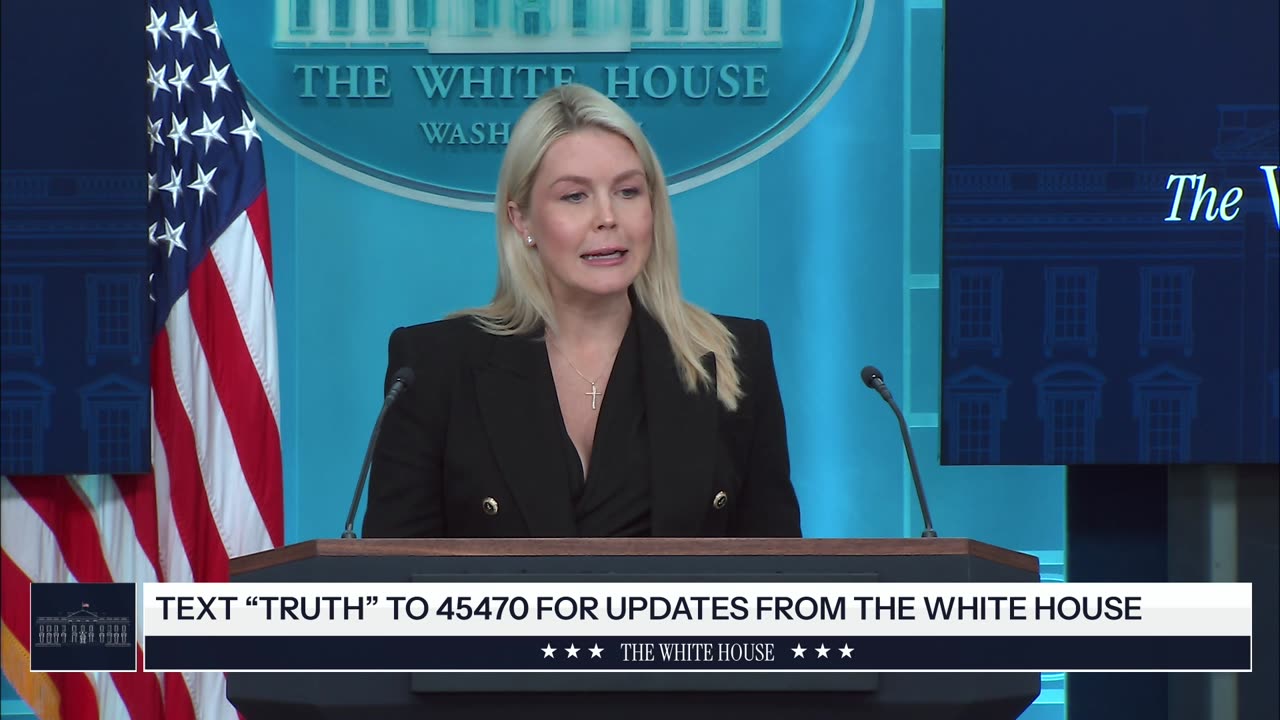 Press Secretary Karoline Leavitt Briefs Members of the Media, Apr. 27, 2026