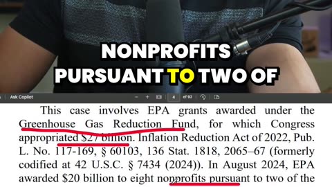 DC Court EXPOSES Biden EPA Over Billions in Green Slush Fund