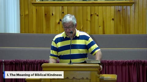 Galatians 5:22, Romans 2:4, The Fruit of the Spirit: Kindness, Pastor Larry Meade