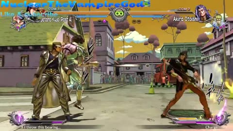 Jotaro kujo vs akira otoshi