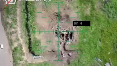 Ukrainian Drones Pounding Russian Positions