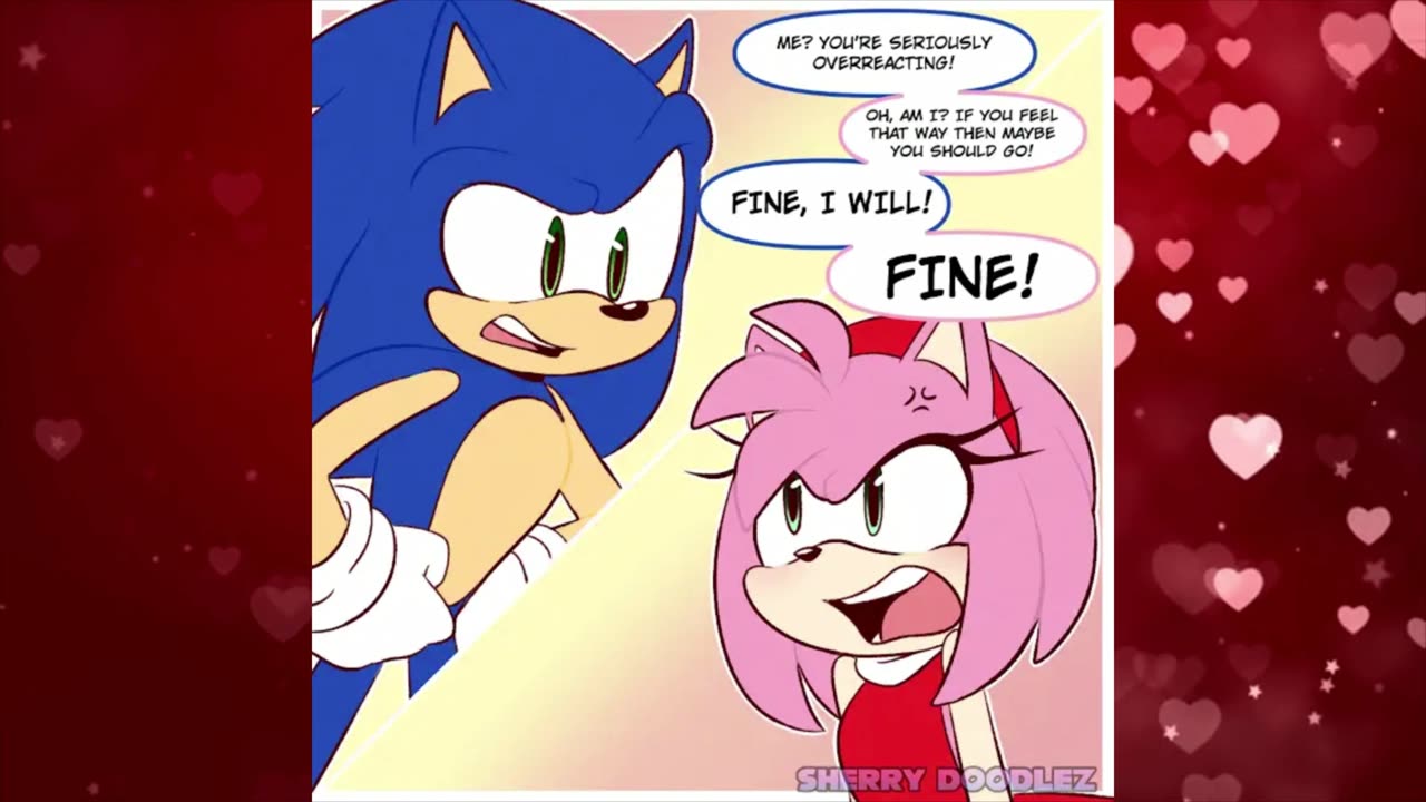 our first romantic fight sonamy funny comic