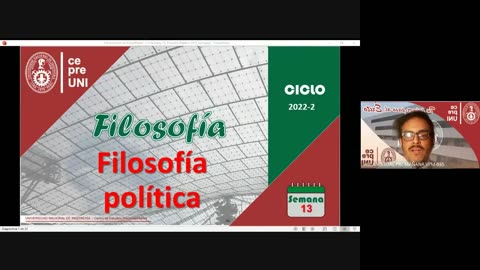 CEPRE UNI 2022 - 1 | Semana 13 | Filosofía