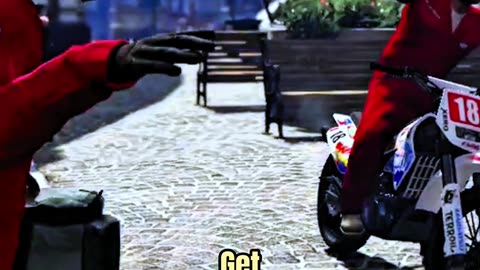 Michael Gets ARRESTED 😐😬 #gta #gta5 #gtaonline #grandtheftauto #trending #gaming #shorts #usa