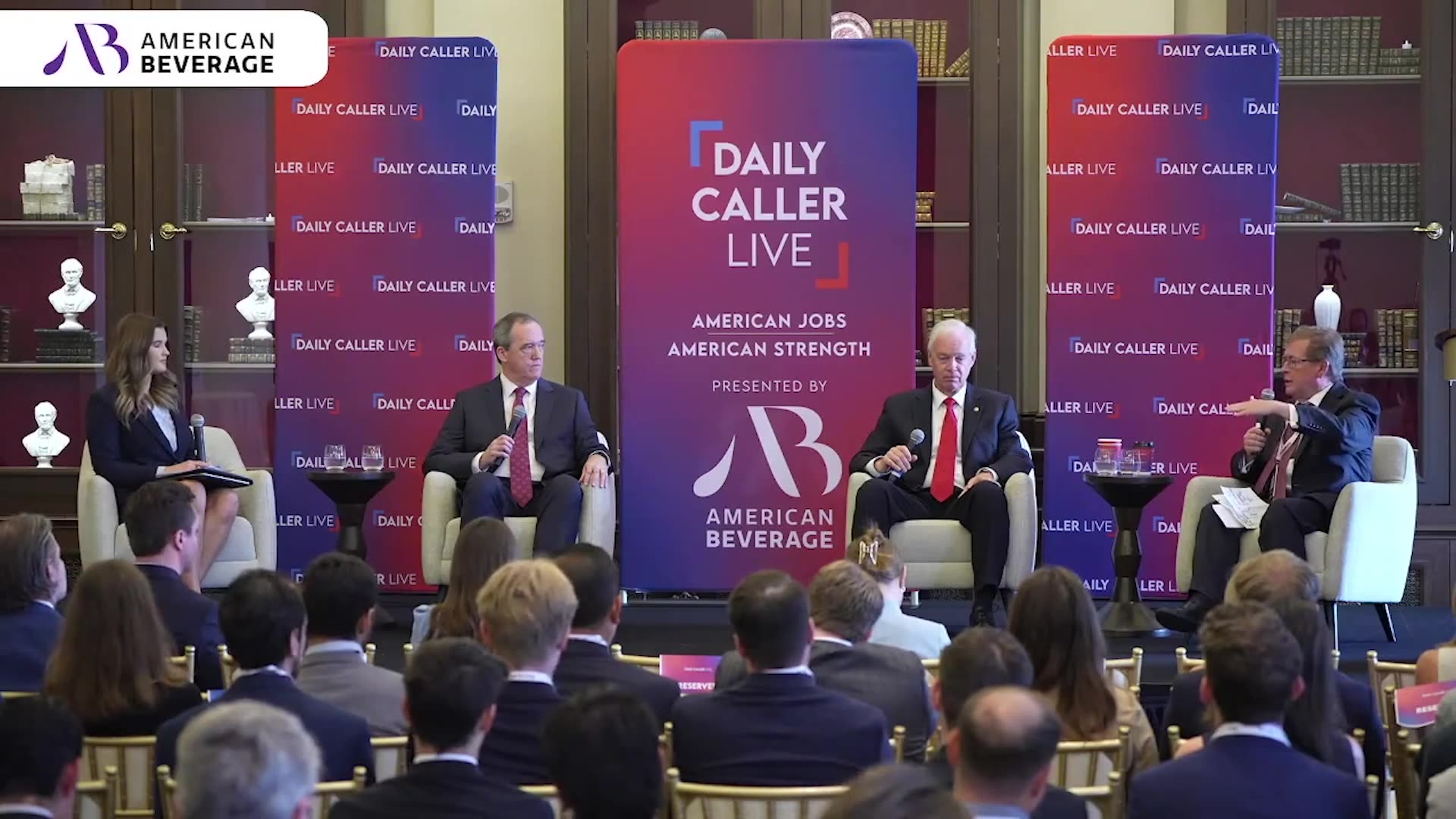 Senator Ron Johnson at Daily Caller Live 7.24.25
