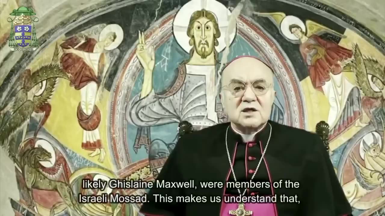 Archbishop Vigano said Israel used Epstein as a M0SSAD operation to blackmail world politicians