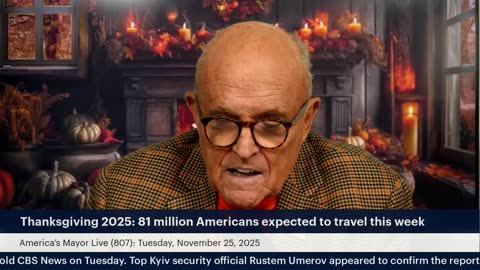 America's Mayor Live (807)—Report: Ukraine Agrees to US Peace Plan with "Minor Details" to Sort Out