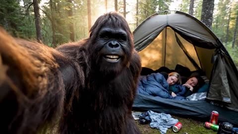 Bigfoot has rizz Do you agree? (🎥bigfoots.adventures )ziggyracoonvlog )