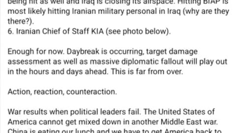Gen Flynn ~ You gotta fight for your right to party 🎶 | Breaking Iran Isreal Fighting Now!