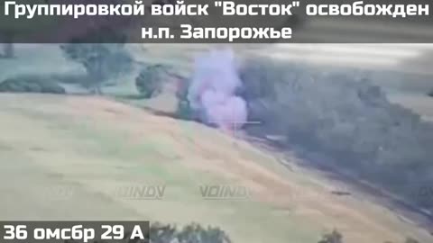 Warriors of the Far East Liberated the Settlement of Zaporozhye