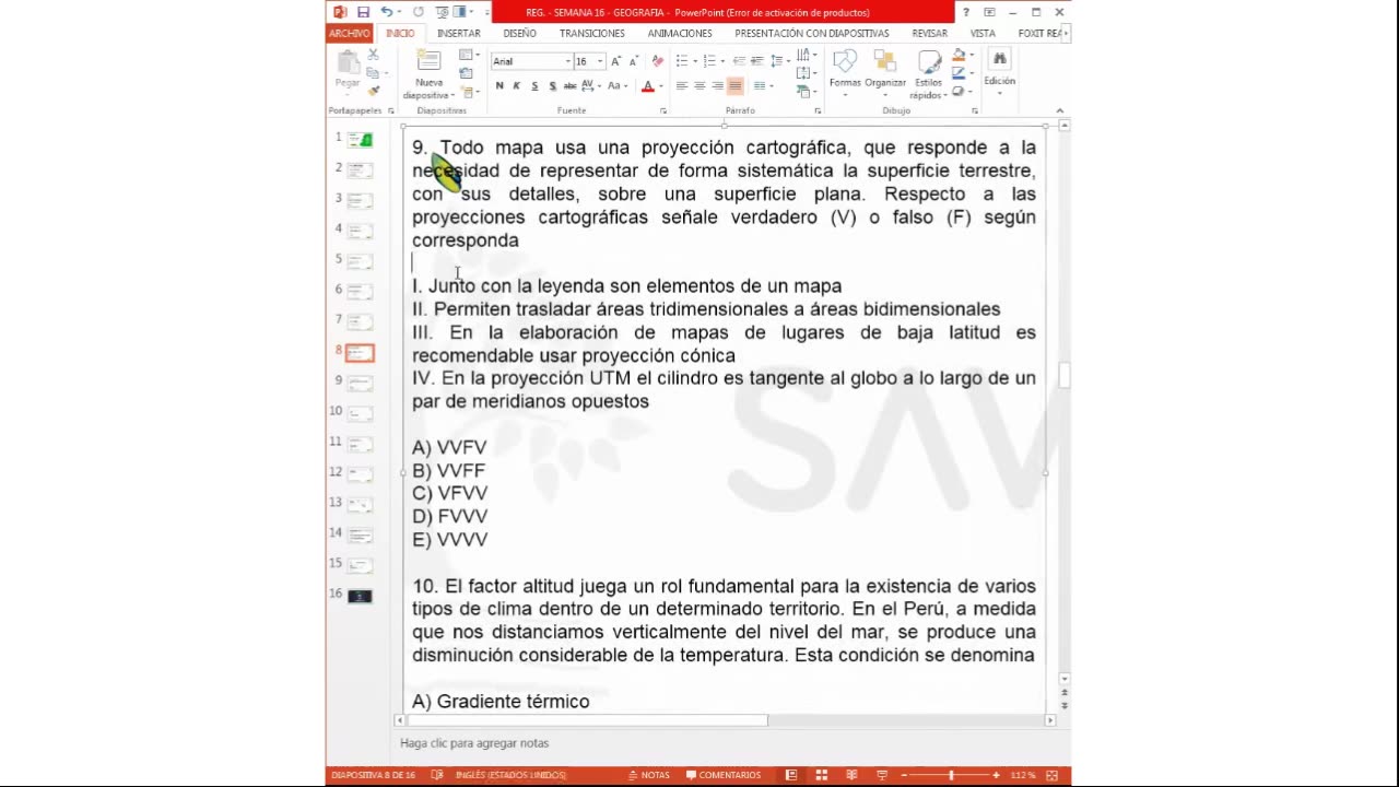 SAVIA SEMIANUAL 2024 | Semana 16 | Geografía S3