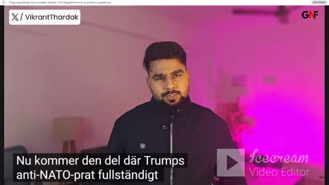 Trump talks about peace but acts the opposite