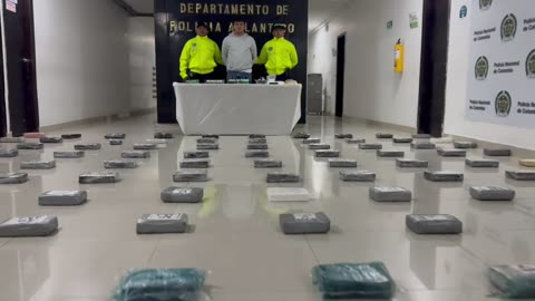 Golpe al Clan del Golfo en Barranquilla: incautados más de 129 kilos de cocaína