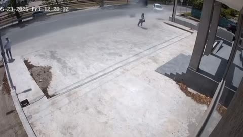 Close call