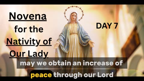 Novena for the Nativity of Our Lady: Day 7