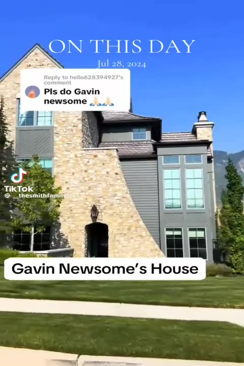 Gavin Newsome's house