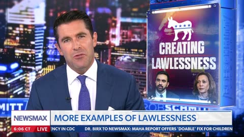 'A reminder of how much they hate you': Rob Schmitt on 'pathetic' pro-criminal Dems