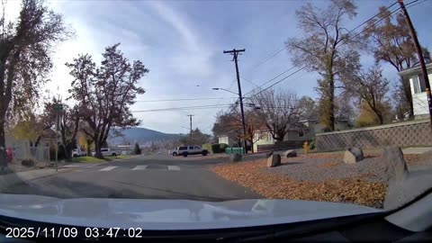 Dash Cam video driving around Klamath Falls OR